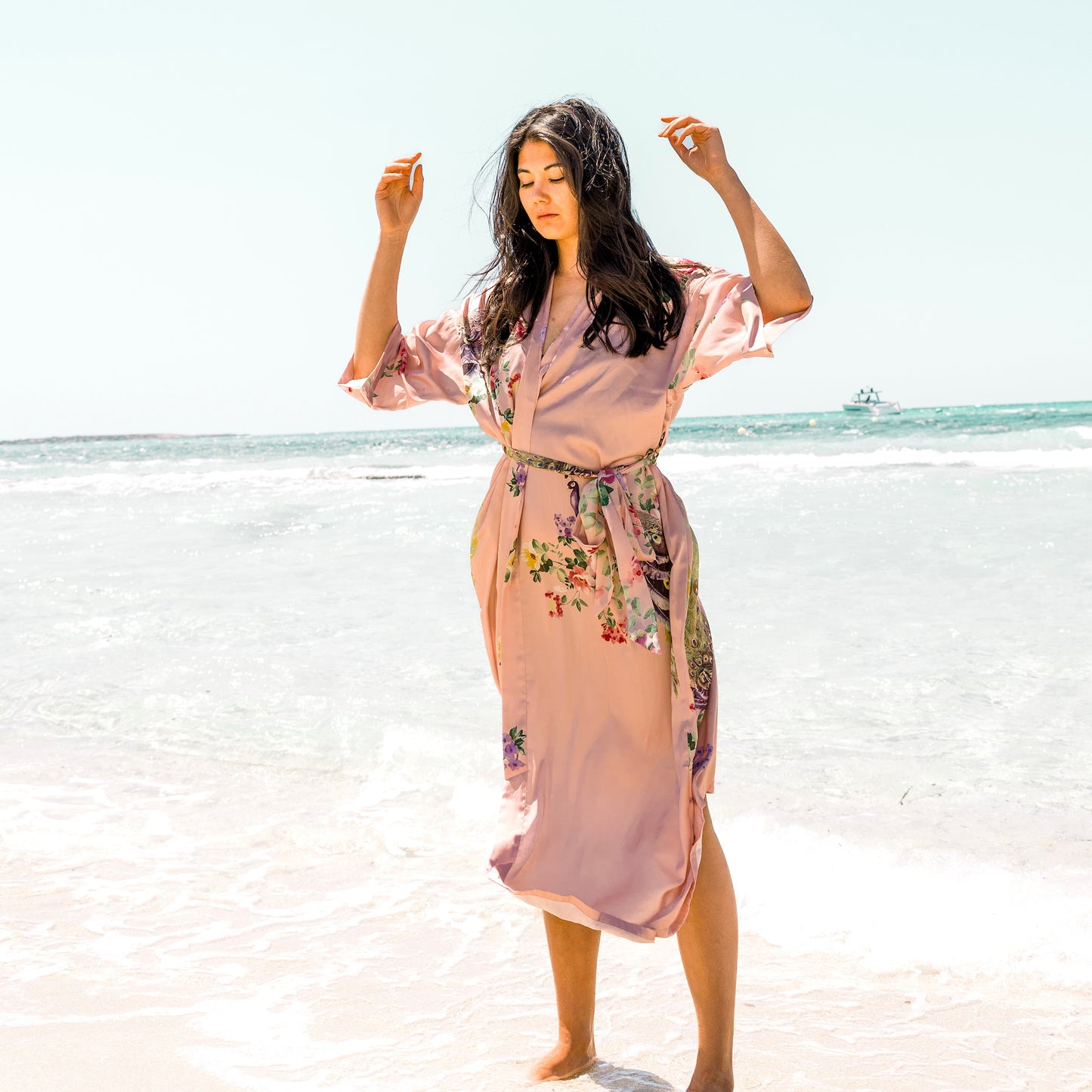 Analou. Kimono Collection - light pink Peonie