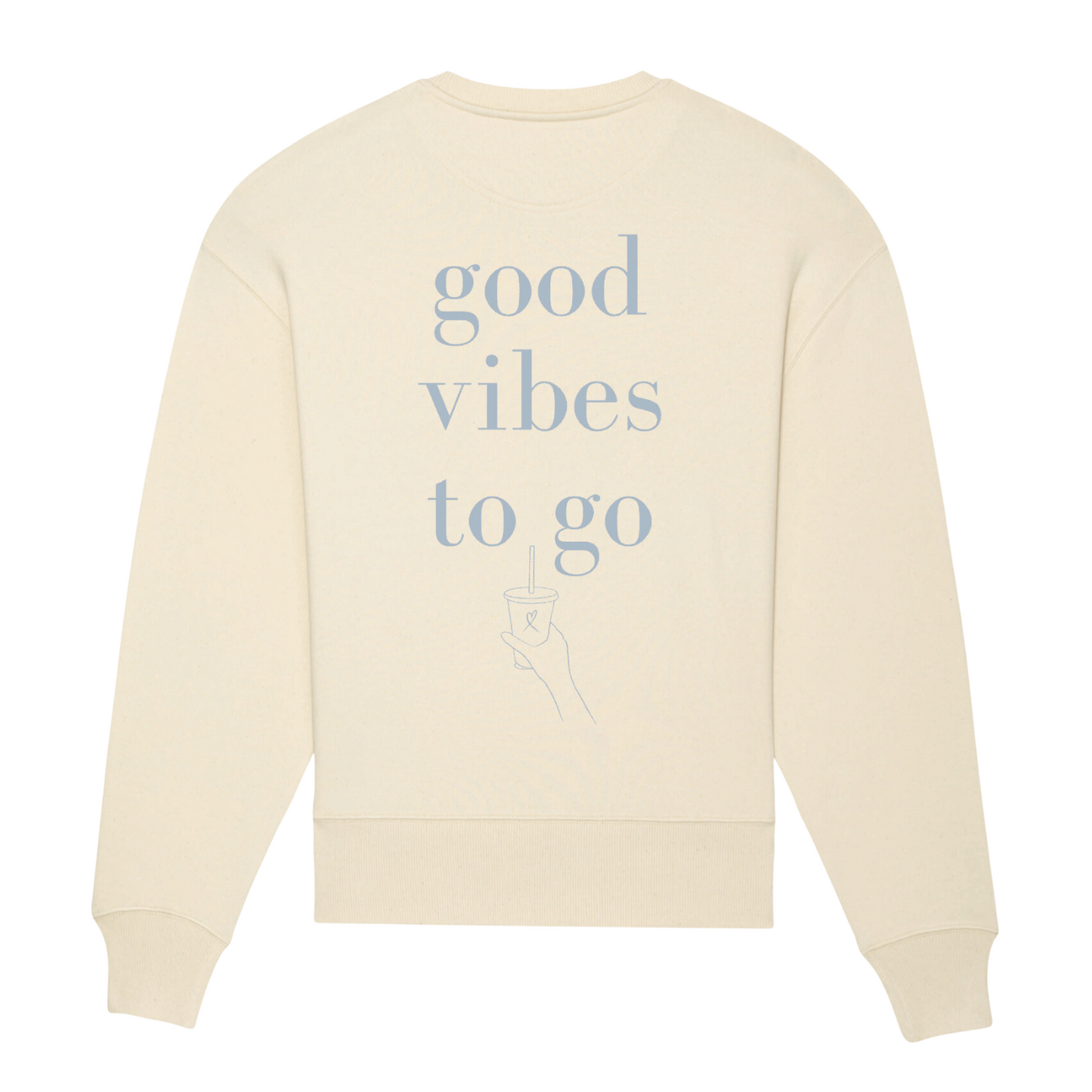Sweater - good vibes to go x @tinaruthe
