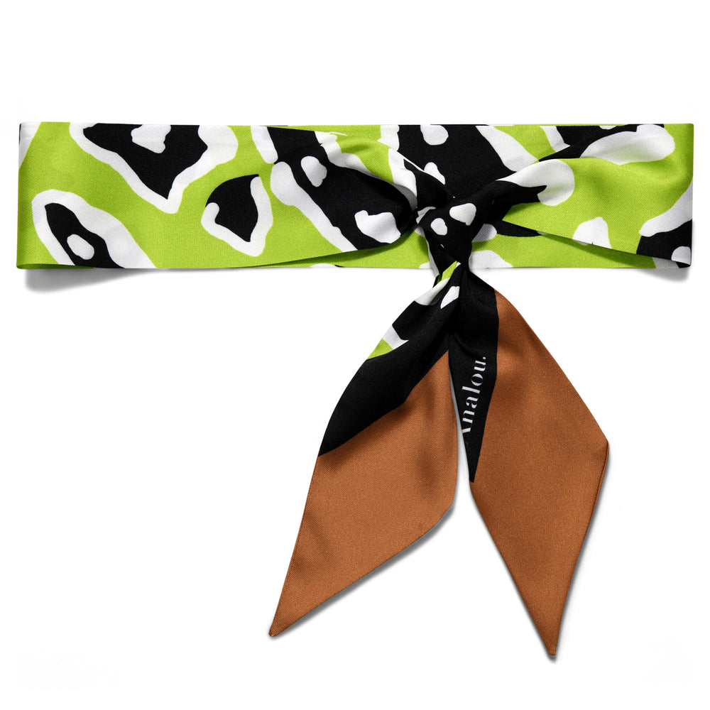 
                  
                    Analou. Leopard Schmal, Twill- Schal
                  
                