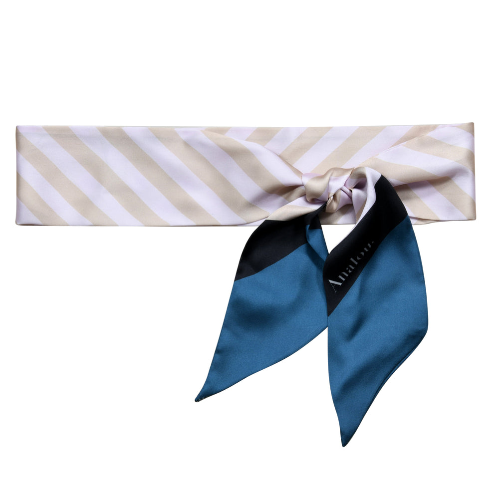 
                  
                    Analou. Mini Stripe Schmal, Chiffon-Schal
                  
                