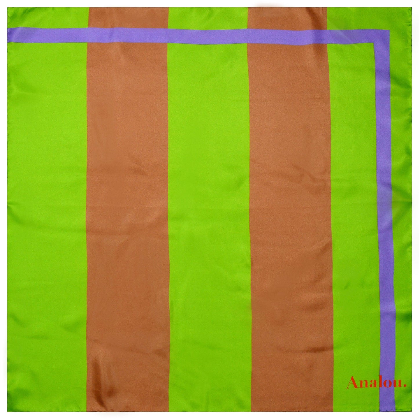 Bold Stripe, Seidentuch 65x 65